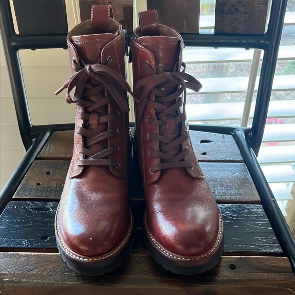 Frye Women's Ankle Boots in Rich Brown - Picture 2 of 7